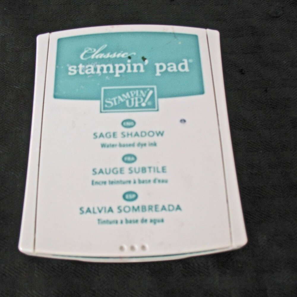 Stampin'Up! SAGE SHADOW old style foam stamp pad
